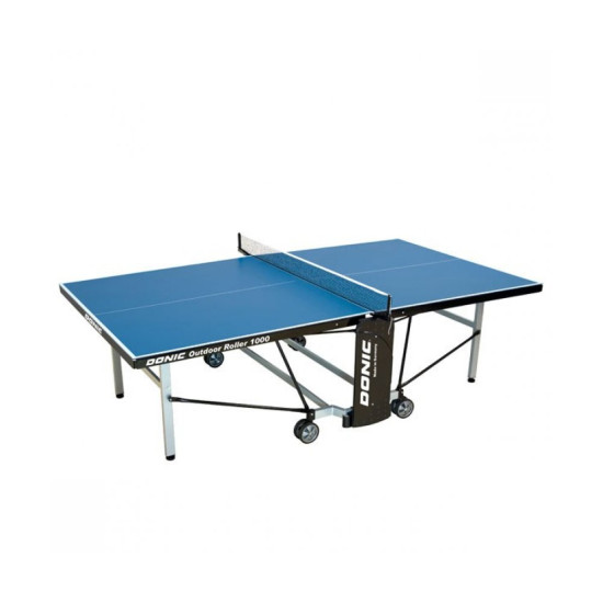 Теннисный стол  Donic Outdoor Roller 1000 синий  - фото №1